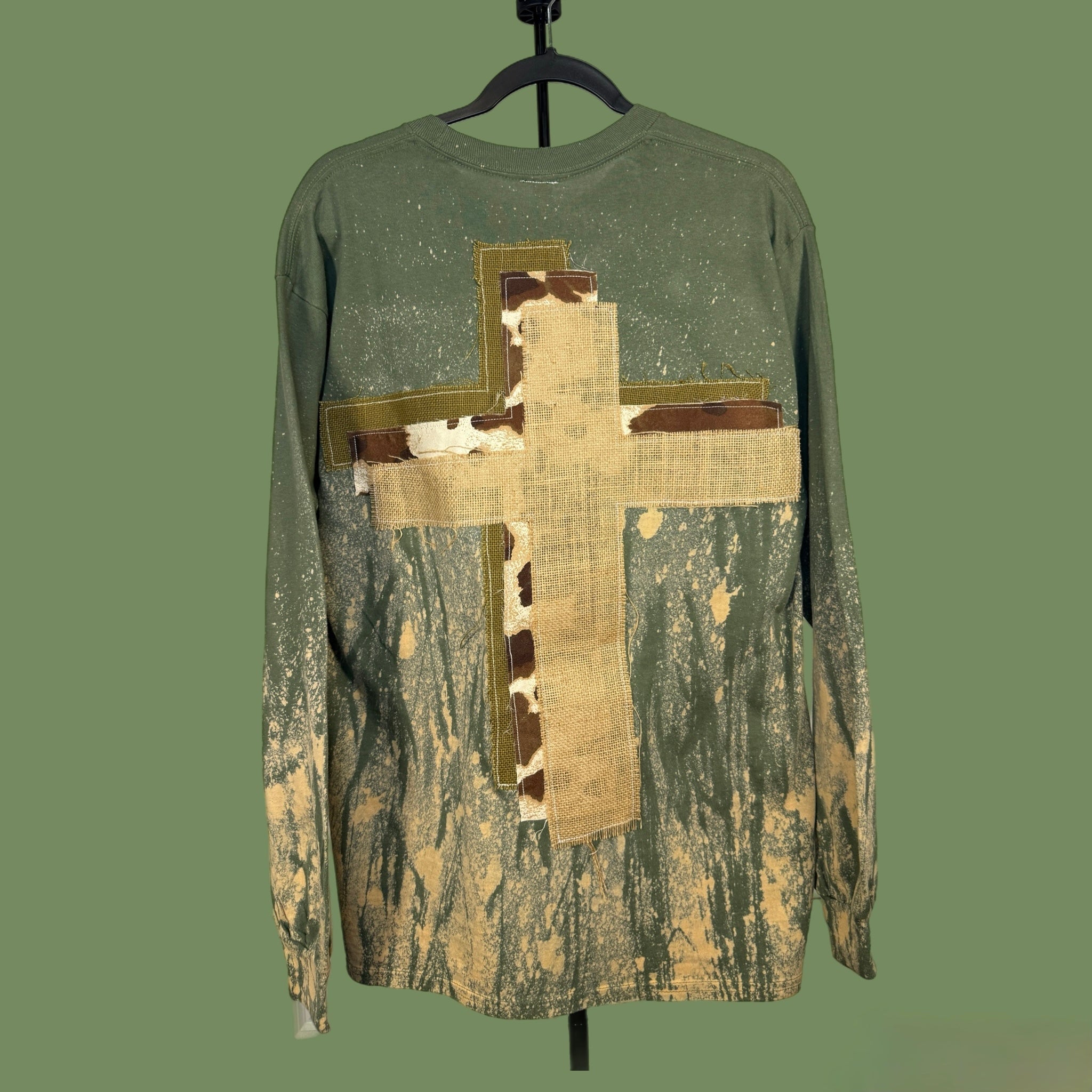 Jesus in a Manger (Long sleeve Tee)