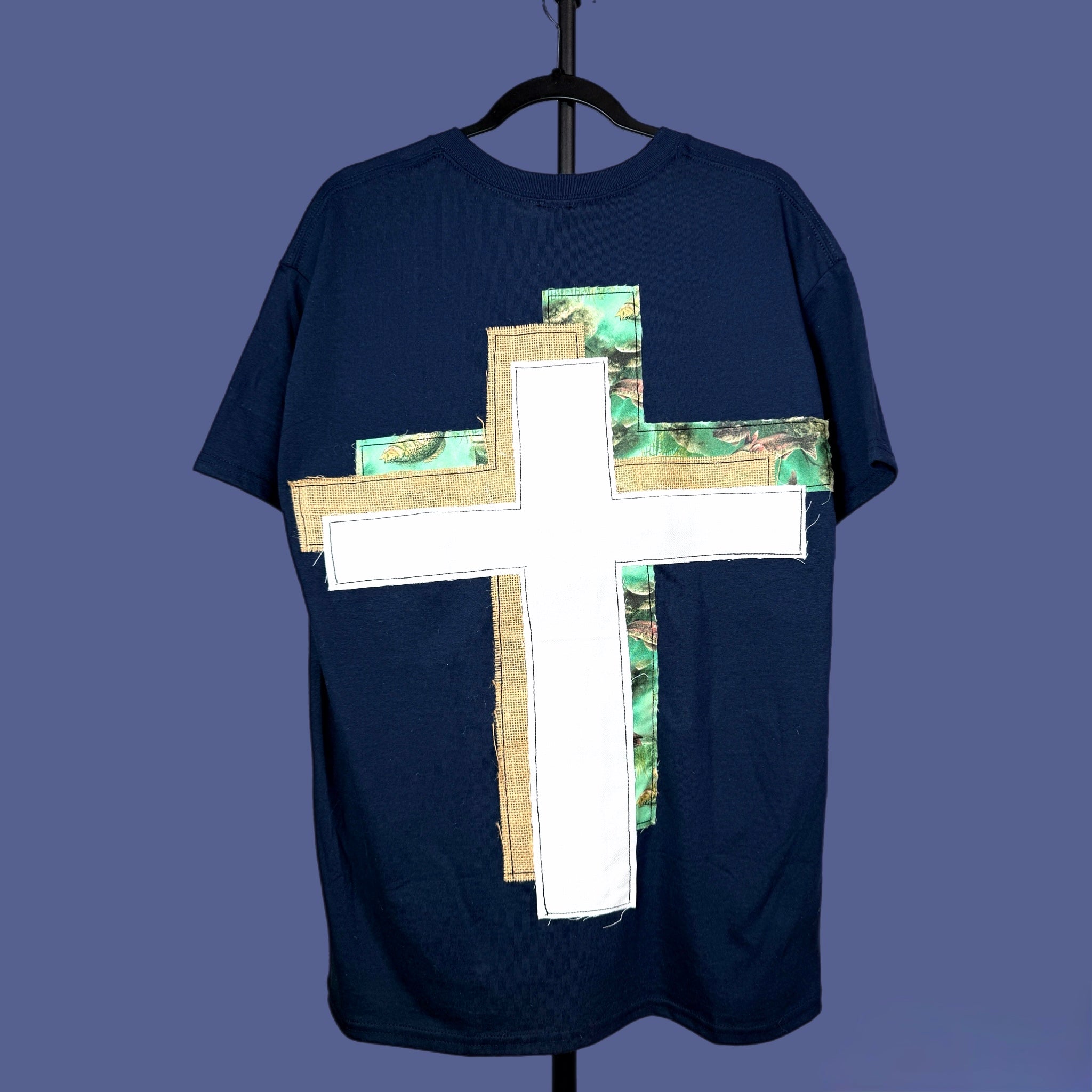 Gone Fishin’ Tee (Navy)