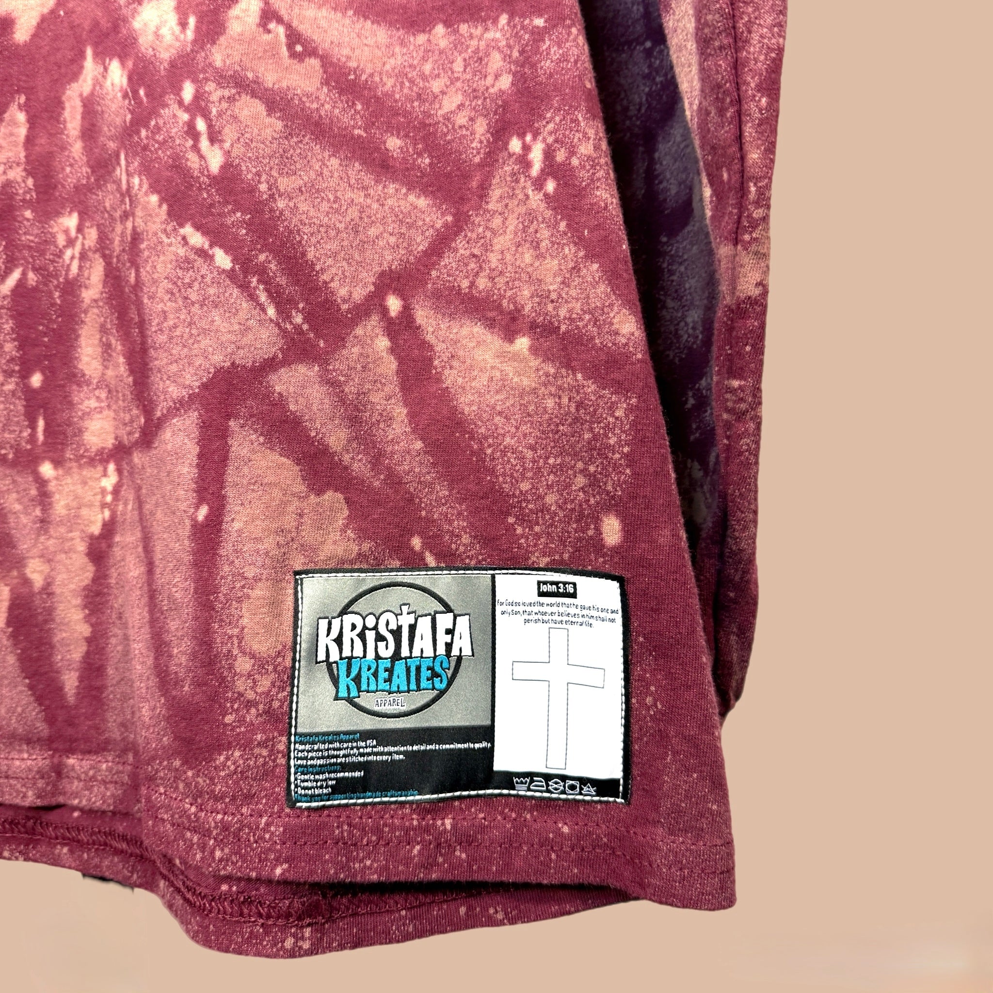 Kreated By The Creator Tee (Burgundy Long Sleeve)