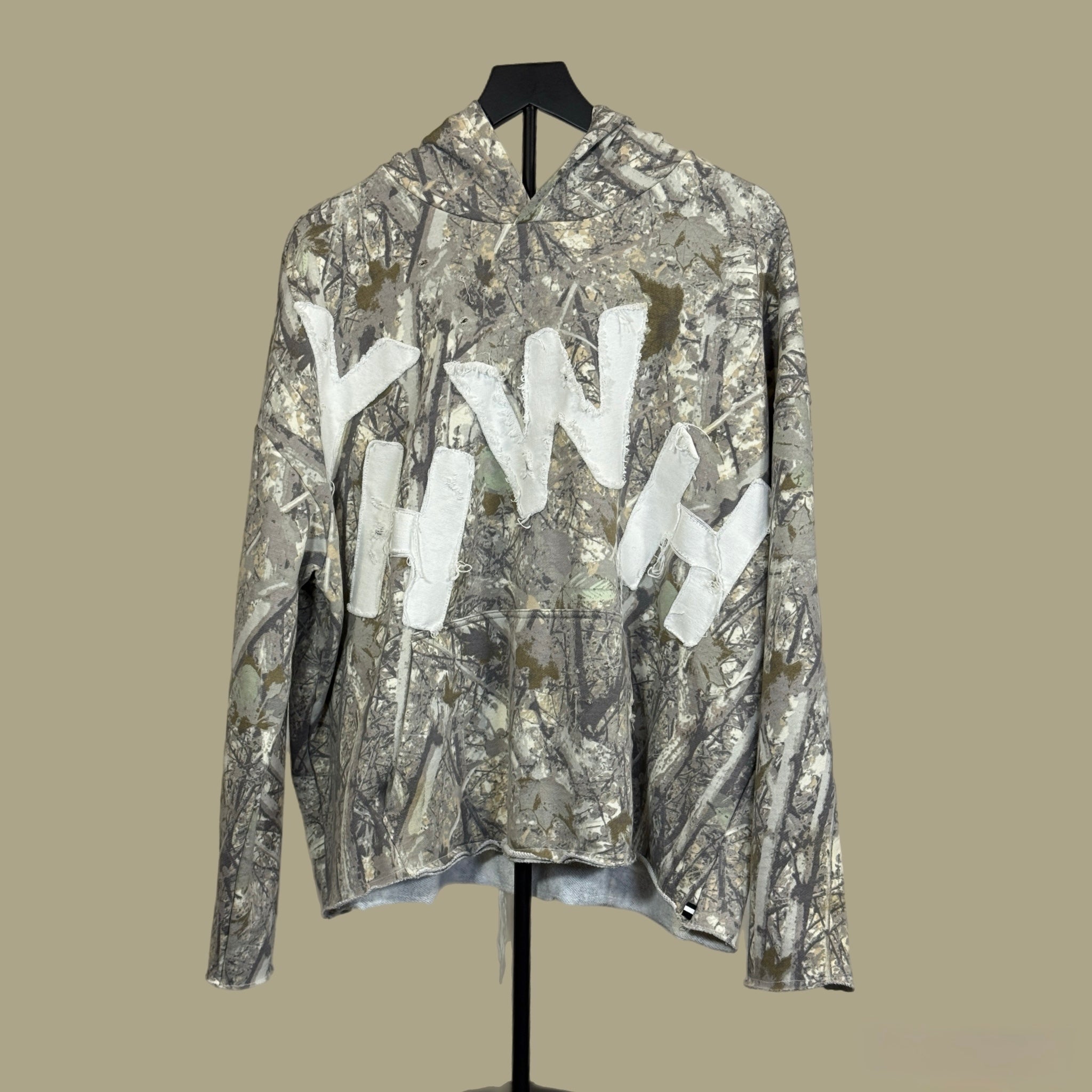 YHWH Cropped Hoodie (1 of 1)