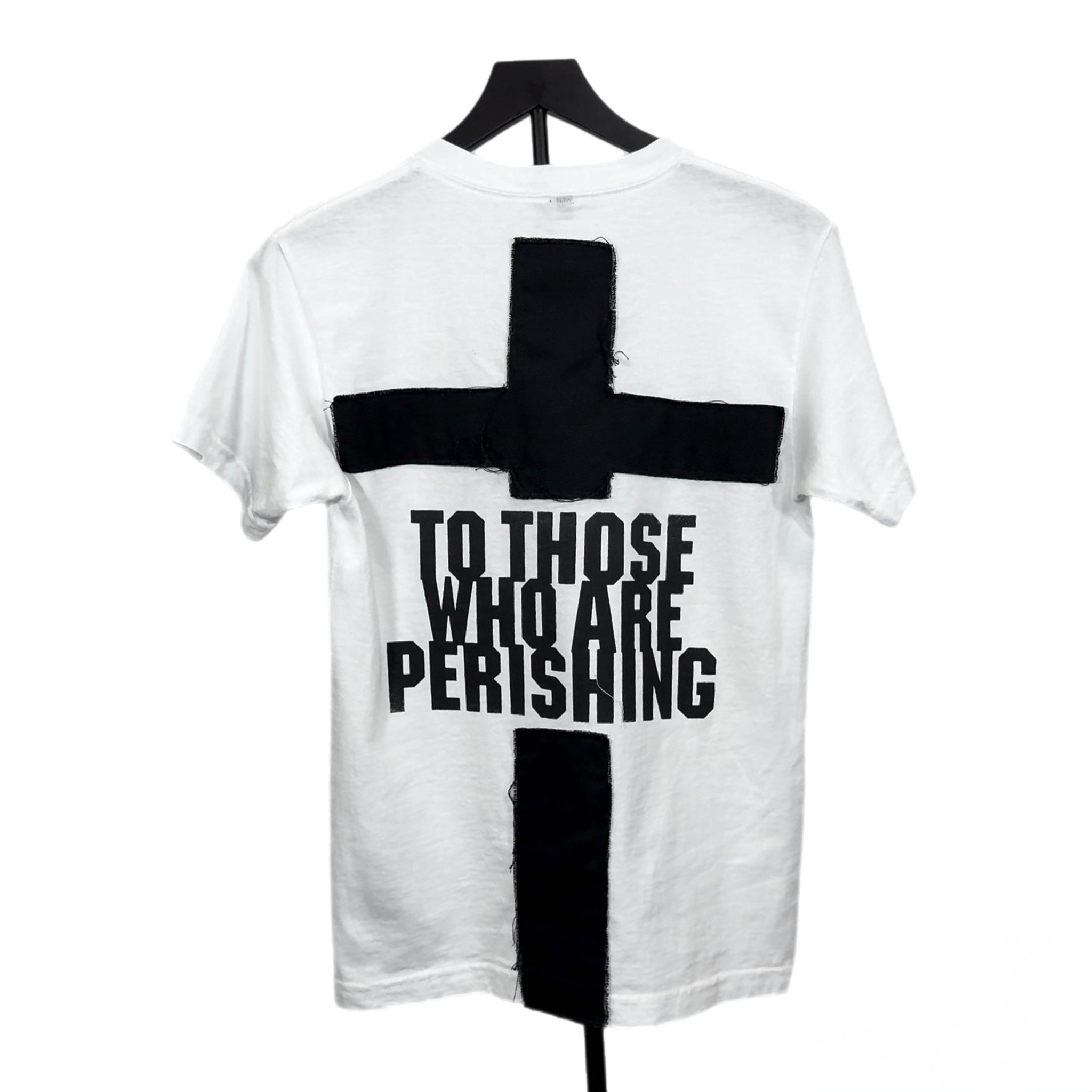 White Perishing Tee
