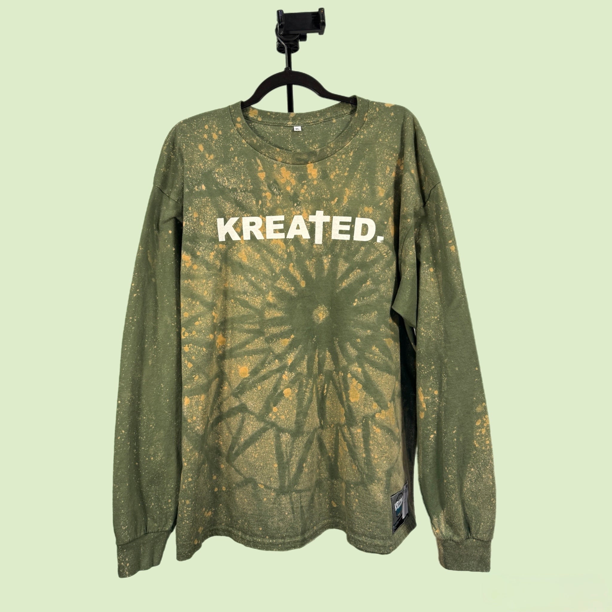 Kreated By The Creator Tee (Green Long Sleeve)