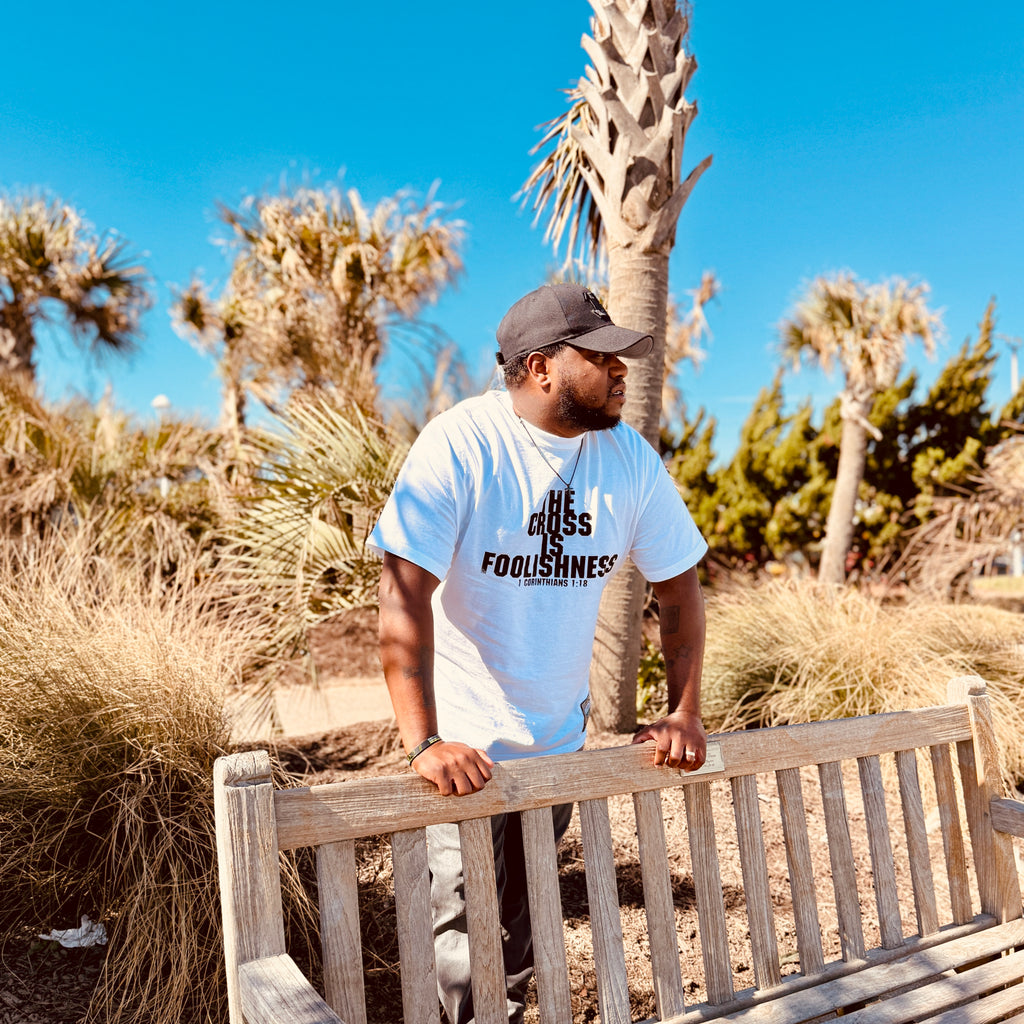 White Perishing Tee